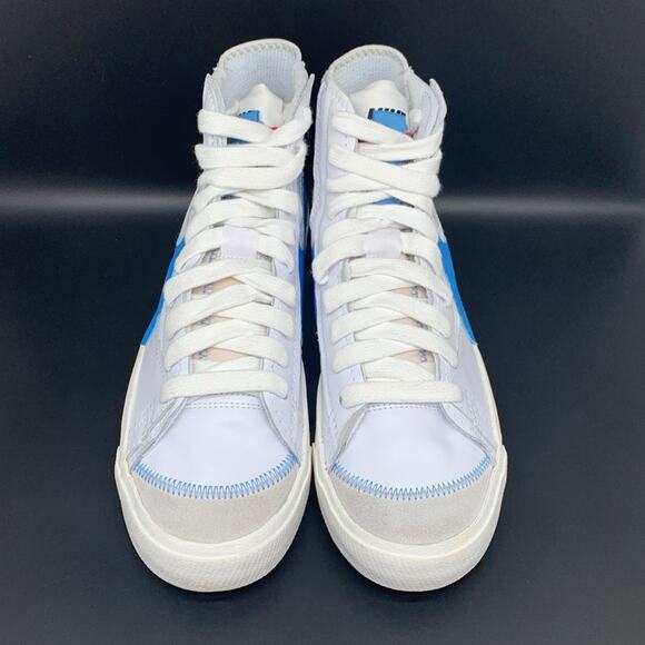 Nike Blazer‎ Mid 77 Jumbo White University Blue Shoes Men's Sz 12.5 - Picture 2 of 10